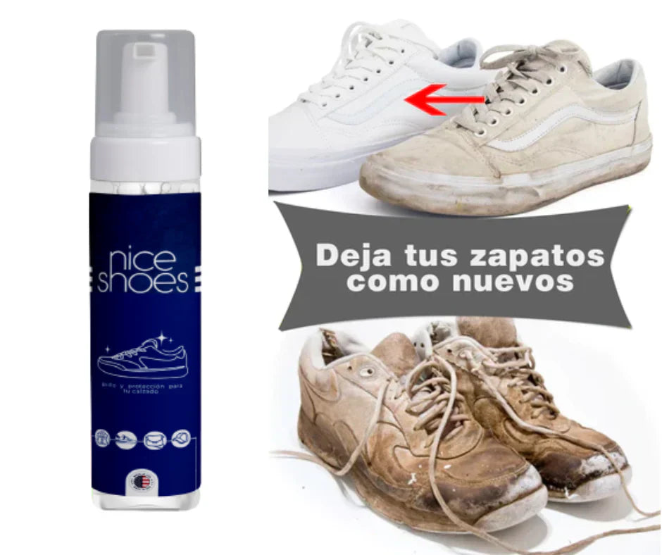 Nice Shoes - Limpiador eficaz para zapatos