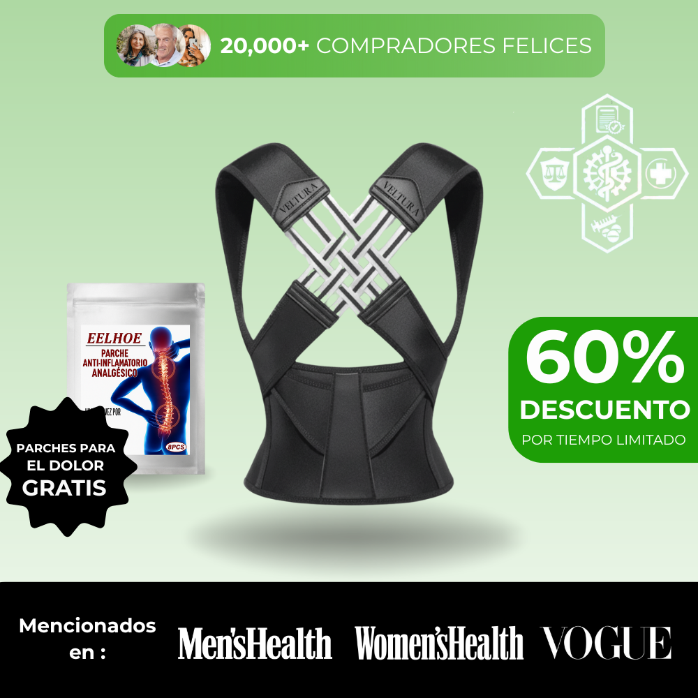 Corrector de Postura AlignPro Veltura  2X1